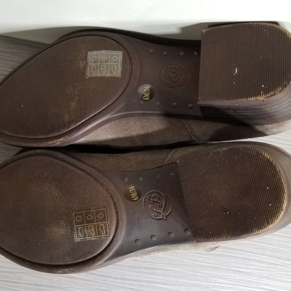 Lucky Brand Bremma Bootie, Taupe Suede, Womens Size Size 6 - Picture 9 of 10
